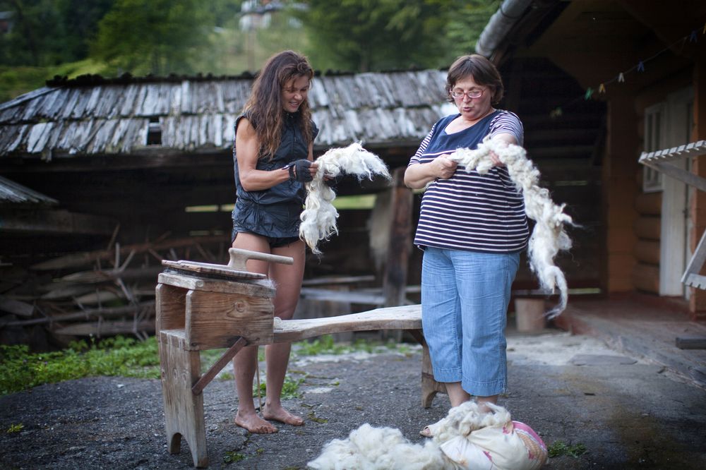 Руслана получила уникальный подарок в Карпатах